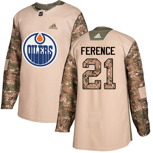 Adidas Oilers #21 Andrew Ference Camo Authentic 2017 Veterans Day Stitched NHL Jersey Adidas Oilers #21 Andrew Ference Camo Authentic 2017 Veterans Day Stitched NHL Jersey