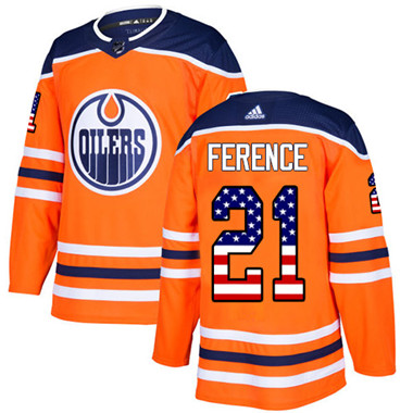 Adidas Oilers #21 Andrew Ference Orange Home Authentic USA Flag Stitched Youth NHL Jersey Adidas Oilers #21 Andrew Ference Orange Home Authentic USA Flag Stitched Youth NHL Jersey