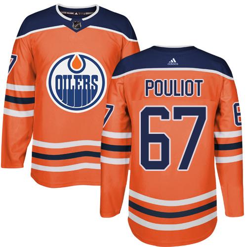 Adidas Oilers #67 Benoit Pouliot Orange Home Authentic Stitched NHL Jersey Adidas Oilers #67 Benoit Pouliot Orange Home Authentic Stitched NHL Jersey