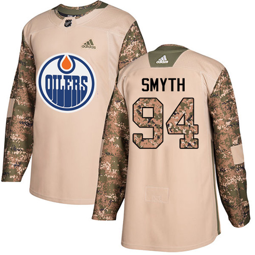 Adidas Oilers #94 Ryan Smyth Camo Authentic 2017 Veterans Day Stitched NHL Jersey Adidas Oilers #94 Ryan Smyth Camo Authentic 2017 Veterans Day Stitched NHL Jersey