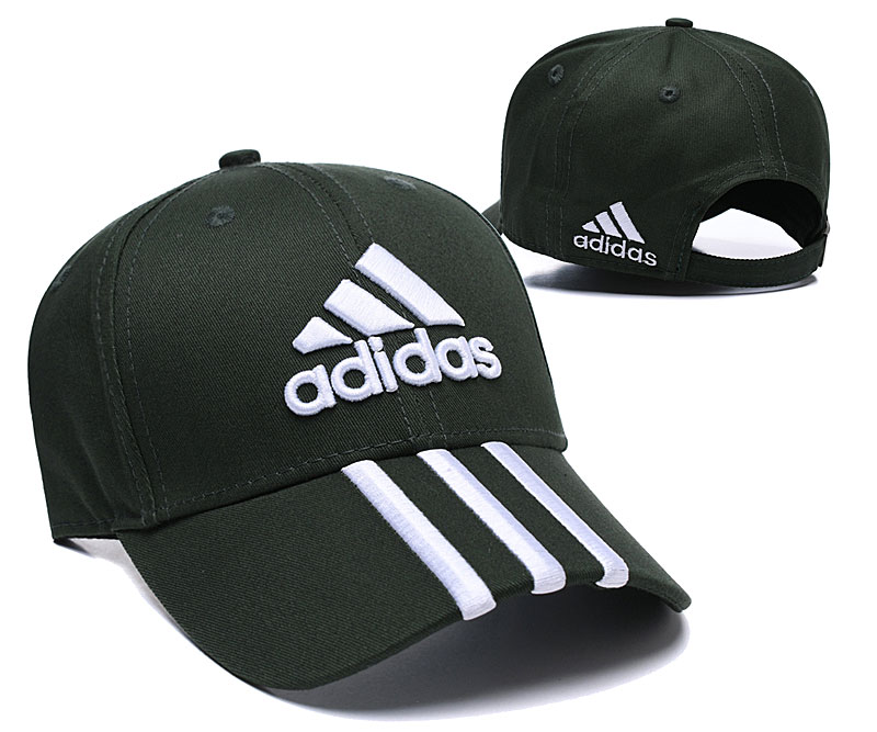 Adidas Originals Black Peaked Adjustable Hat