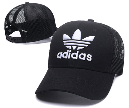 Adidas Originals Black Peaked Adjustable Hat GS