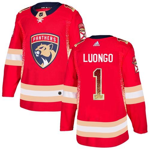 Adidas Panthers #1 Roberto Luongo Red Home Authentic Drift Fashion Stitched NHL Jersey Adidas Panthers #1 Roberto Luongo Red Home Authentic Drift Fashion Stitched NHL Jersey