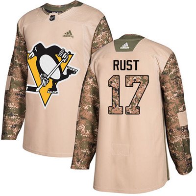 Adidas Penguins #17 Bryan Rust Camo Authentic 2017 Veterans Day Stitched Youth NHL Jersey Adidas Penguins #17 Bryan Rust Camo Authentic 2017 Veterans Day Stitched Youth NHL Jersey