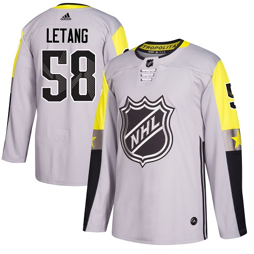 Adidas Penguins #58 Kris Letang Gray 2018 All-Star Metro Division Authentic Stitched NHL Jersey Adidas Penguins #58 Kris Letang Gray 2018 All-Star Metro Division Authentic Stitched NHL Jersey