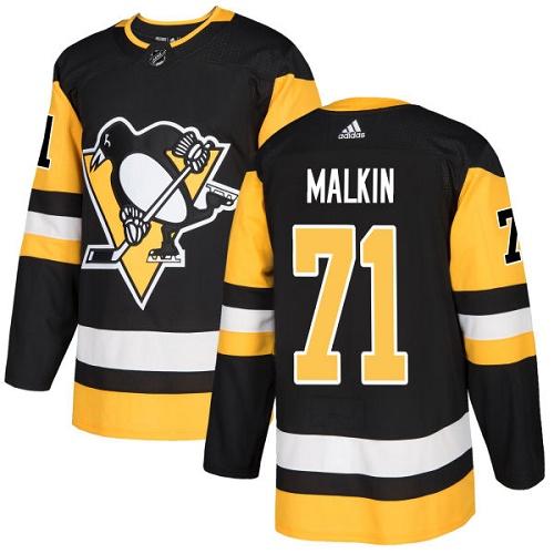Adidas Penguins #71 Evgeni Malkin Black Home Authentic Stitched Youth NHL Jersey Adidas Penguins #71 Evgeni Malkin Black Home Authentic Stitched Youth NHL Jersey