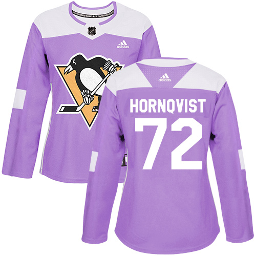 Adidas Penguins #72 Patric Hornqvist Purple Authentic Fights Cancer Women's Stitched NHL Jersey Adidas Penguins #72 Patric Hornqvist Purple Authentic Fights Cancer Women's Stitched NHL Jersey