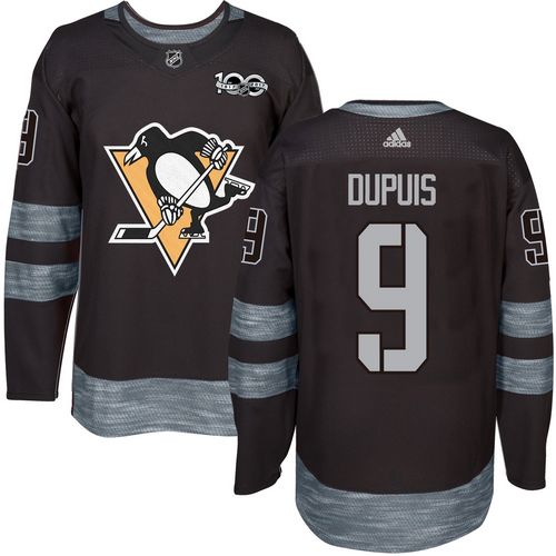 Adidas Penguins #9 Pascal Dupuis Black 1917-2017 100th Anniversary Stitched NHL Jersey Adidas Penguins #9 Pascal Dupuis Black 1917-2017 100th Anniversary Stitched NHL Jersey