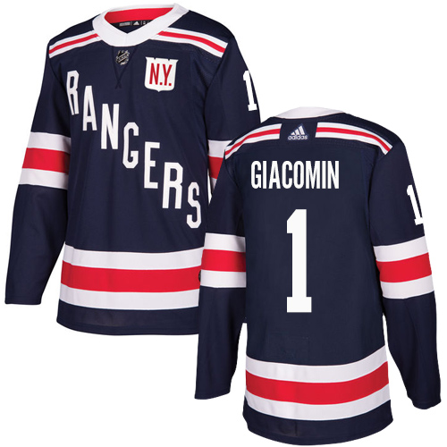 Adidas Rangers #1 Eddie Giacomin Navy Blue Authentic 2018 Winter Classic Stitched NHL Jersey Adidas Rangers #1 Eddie Giacomin Navy Blue Authentic 2018 Winter Classic Stitched NHL Jersey