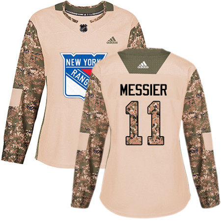 Adidas Rangers #11 Mark Messier Camo Authentic 2017 Veterans Day Women's Stitched NHL Jersey Adidas Rangers #11 Mark Messier Camo Authentic 2017 Veterans Day Women's Stitched NHL Jersey