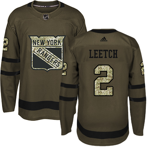 Adidas Rangers #2 Brian Leetch Green Salute to Service Stitched NHL Jersey Adidas Rangers #2 Brian Leetch Green Salute to Service Stitched NHL Jersey