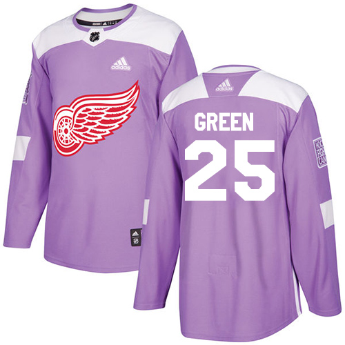 Adidas Red Wings #25 Mike Green Purple Authentic Fights Cancer Stitched NHL Jersey Adidas Red Wings #25 Mike Green Purple Authentic Fights Cancer Stitched NHL Jersey