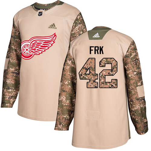 Adidas Red Wings #42 Martin Frk Camo Authentic 2017 Veterans Day Stitched NHL Jersey Adidas Red Wings #42 Martin Frk Camo Authentic 2017 Veterans Day Stitched NHL Jersey