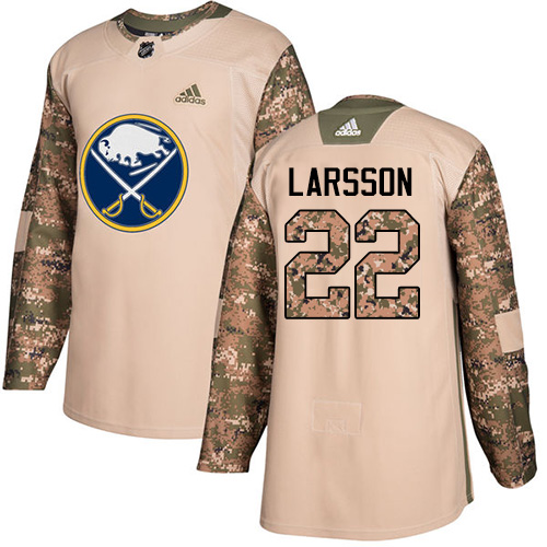 Adidas Sabres #22 Johan Larsson Camo Authentic 2017 Veterans Day Stitched NHL Jersey Adidas Sabres #22 Johan Larsson Camo Authentic 2017 Veterans Day Stitched NHL Jersey