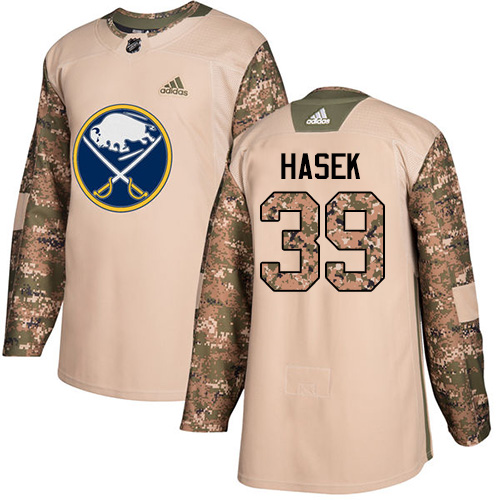 Adidas Sabres #39 Dominik Hasek Camo Authentic 2017 Veterans Day Stitched NHL Jersey Adidas Sabres #39 Dominik Hasek Camo Authentic 2017 Veterans Day Stitched NHL Jersey