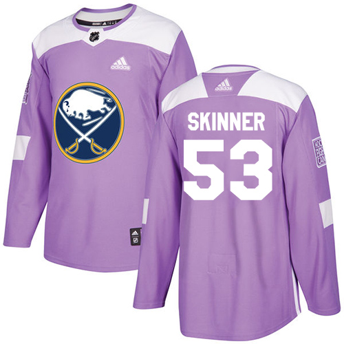 Adidas Sabres #53 Jeff Skinner Purple Authentic Fights Cancer Youth Stitched NHL Jersey Adidas Sabres #53 Jeff Skinner Purple Authentic Fights Cancer Youth Stitched NHL Jersey