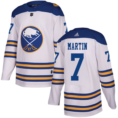 Adidas Sabres #7 Rick Martin White Authentic 2018 Winter Classic Stitched NHL Jersey Adidas Sabres #7 Rick Martin White Authentic 2018 Winter Classic Stitched NHL Jersey