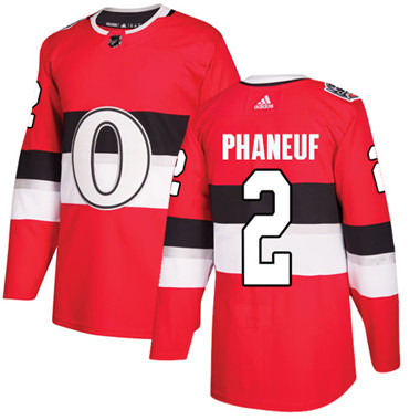 Adidas Senators #2 Dion Phaneuf Red Authentic 2017 100 Classic Stitched Youth NHL Jersey Adidas Senators #2 Dion Phaneuf Red Authentic 2017 100 Classic Stitched Youth NHL Jersey