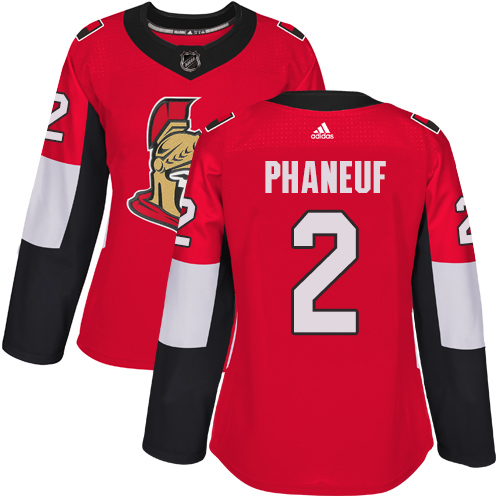 Adidas Senators #2 Dion Phaneuf Red Home Authentic Women's Stitched NHL Jersey Adidas Senators #2 Dion Phaneuf Red Home Authentic Women's Stitched NHL Jersey