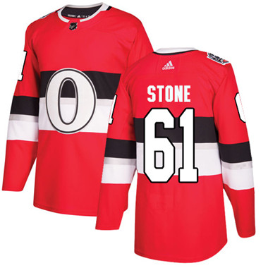 Adidas Senators #61 Mark Stone Red Authentic 2017 100 Classic Stitched Youth NHL Jersey Adidas Senators #61 Mark Stone Red Authentic 2017 100 Classic Stitched Youth NHL Jersey