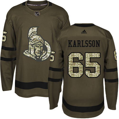 Adidas Senators #65 Erik Karlsson Green Salute to Service Stitched Youth NHL Jersey Adidas Senators #65 Erik Karlsson Green Salute to Service Stitched Youth NHL Jersey