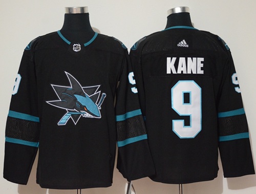 Adidas Sharks #9 Evander Kane Black Alternate Authentic Stitched NHL Jersey Adidas Sharks #9 Evander Kane Black Alternate Authentic Stitched NHL Jersey