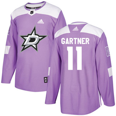 Adidas Stars #11 Mike Gartner Purple Authentic Fights Cancer Stitched NHL Jersey Adidas Stars #11 Mike Gartner Purple Authentic Fights Cancer Stitched NHL Jersey
