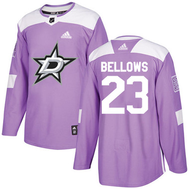 Adidas Stars #23 Brian Bellows Purple Authentic Fights Cancer Stitched NHL Jersey Adidas Stars #23 Brian Bellows Purple Authentic Fights Cancer Stitched NHL Jersey