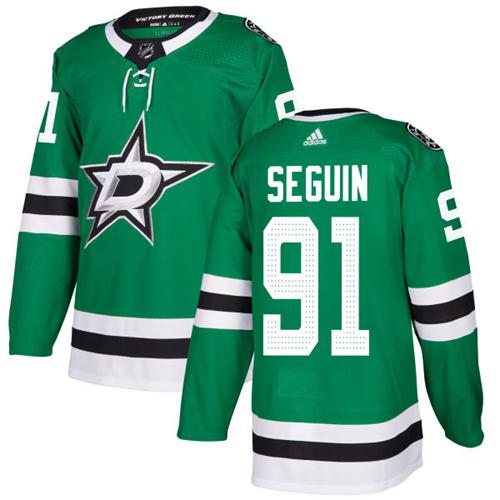 Adidas Stars #91 Tyler Seguin Green Home Authentic Stitched NHL Jersey Adidas Stars #91 Tyler Seguin Green Home Authentic Stitched NHL Jersey