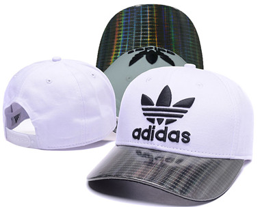 Adidas Team Logo White Adjustable Hat
