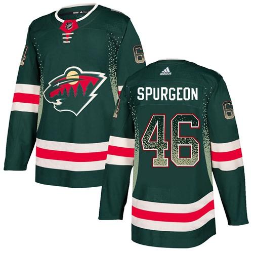 Adidas Wild #46 Jared Spurgeon Green Home Authentic Drift Fashion Stitched NHL Jersey Adidas Wild #46 Jared Spurgeon Green Home Authentic Drift Fashion Stitched NHL Jersey