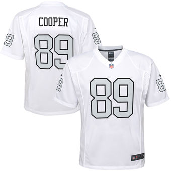 Amari Cooper Oakland Raiders Nike Youth Color Rush Game Jersey - White Amari Cooper Oakland Raiders Nike Youth Color Rush Game Jersey - White