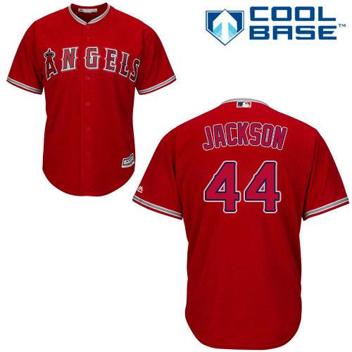 Angels #44 Reggie Jackson Red Cool Base Stitched Youth MLB Jersey Angels #44 Reggie Jackson Red Cool Base Stitched Youth MLB Jersey
