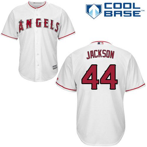 Angels #44 Reggie Jackson White Cool Base Stitched Youth MLB Jersey Angels #44 Reggie Jackson White Cool Base Stitched Youth MLB Jersey