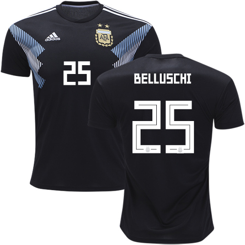 Argentina #25 Belluschi Away Soccer Country Jersey$45.00