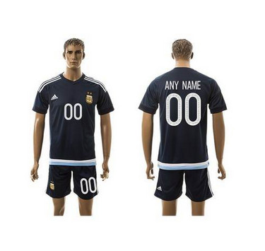 Argentina Personalized Away Soccer Country Jersey Argentina Personalized Away Soccer Country Jersey