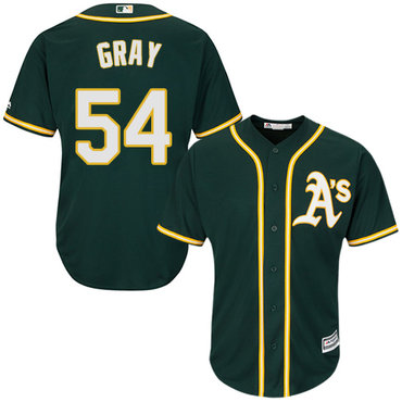 Athletics #54 Sonny Gray Green Cool Base Stitched Youth MLB Jersey Athletics #54 Sonny Gray Green Cool Base Stitched Youth MLB Jersey