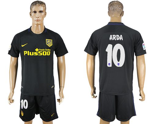 Atletico Madrid #10 Arda Away Soccer Club Jersey