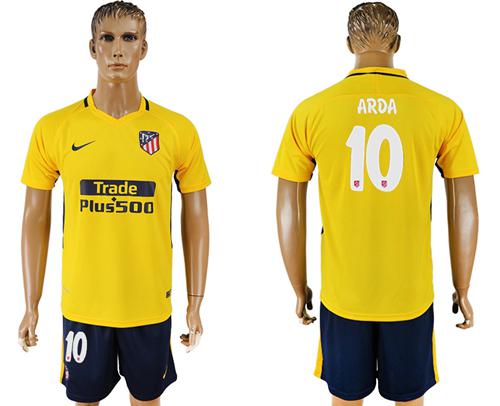 Atletico Madrid #10 Arda Away Soccer Club Jersey Atletico Madrid #10 Arda Away Soccer Club Jersey