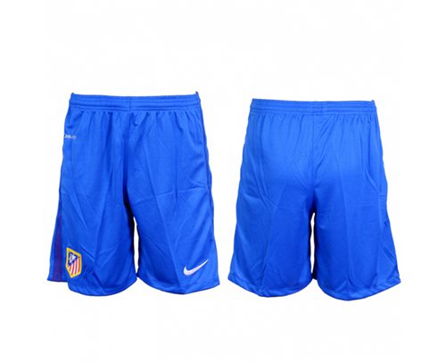 Atletico Madrid Blank Home Soccer Shorts Atletico Madrid Blank Home Soccer Shorts