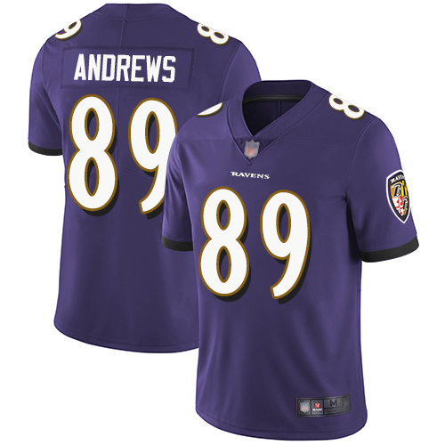 Baltimore Ravens #89 Mark Andrews Limited Men's Home Purple Football Vapor Untouchable Jersey Baltimore Ravens #89 Mark Andrews Limited Men's Home Purple Football Vapor Untouchable Jersey