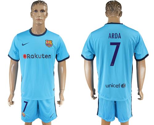 Barcelona #7 Arda Away Soccer Club Jersey Barcelona #7 Arda Away Soccer Club Jersey