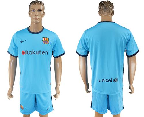 Barcelona Blank Away Soccer Club Jersey Barcelona Blank Away Soccer Club Jersey