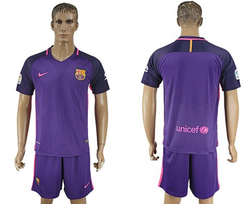Barcelona Blank Away Soccer Club Jersey Barcelona Blank Away Soccer Club Jersey