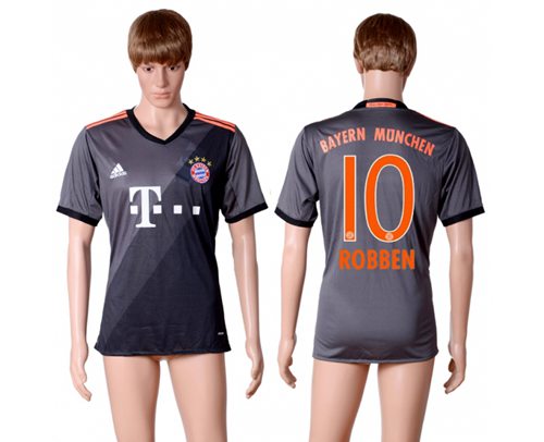 Bayern Munchen #10 Robben Away Soccer Club Jersey