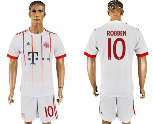 Bayern Munchen #10 Robben Sec Away Soccer Club Jersey Bayern Munchen #10 Robben Sec Away Soccer Club Jersey