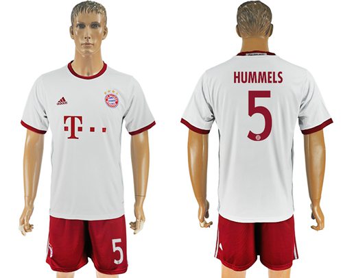 Bayern Munchen #5 Hummels Sec Away Soccer Club Jersey