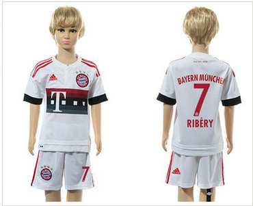 Bayern Munchen #7 Ribery Away Kid Soccer Club Jersey Bayern Munchen #7 Ribery Away Kid Soccer Club Jersey