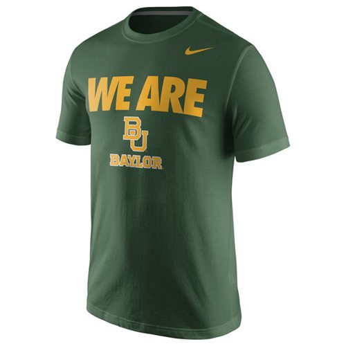 Baylor Bears Nike Team T-Shirt Green Baylor Bears Nike Team T-Shirt Green