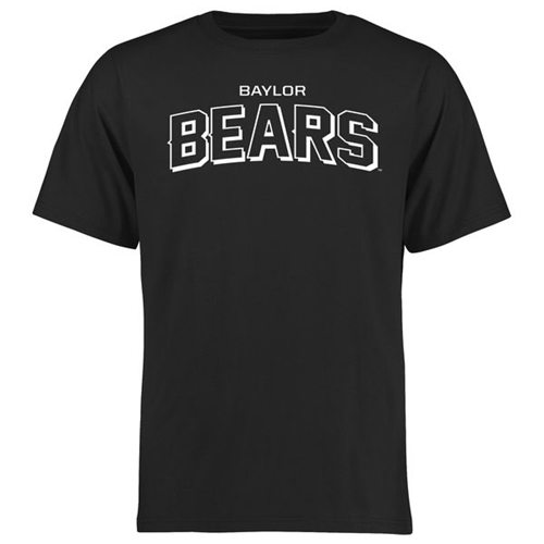 Baylor Bears Outline T-Shirt Black
